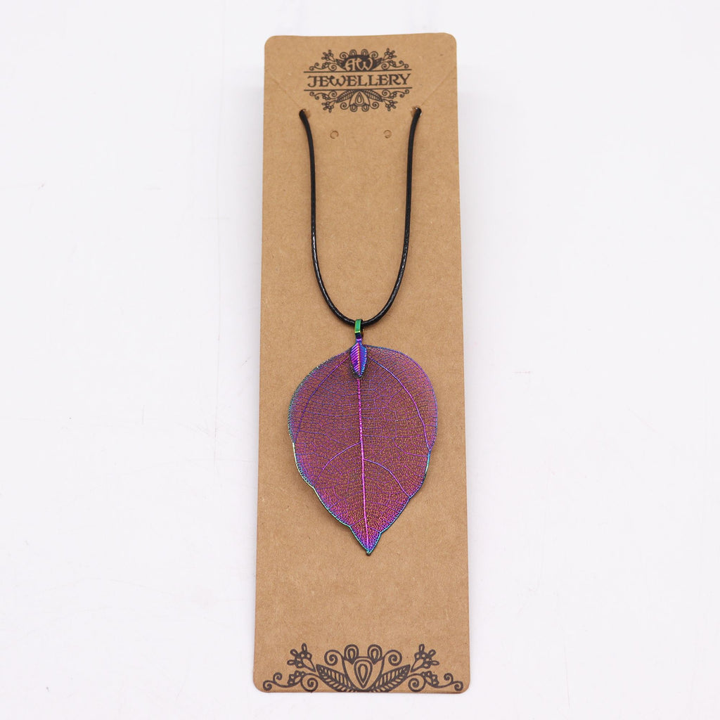 Collar - Hoja de valor - Multicolor